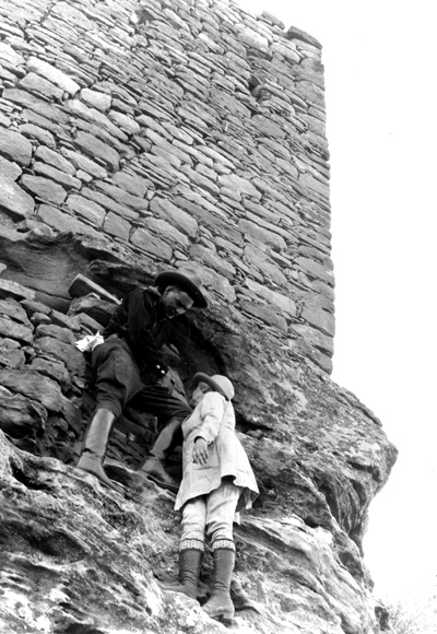 Grand Canyon National Park 16996 Grand Canyon Historic_ Mary Colter Research in Hovenweep c. 1931